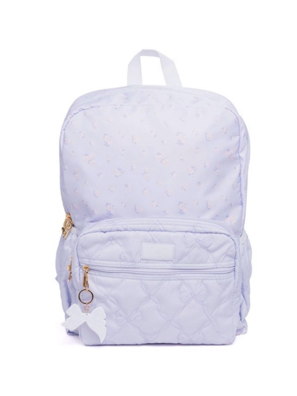 LoveShackFancy x Target Yoobi Everblooming Rosettes Ditsy Backpack Breezy Blue